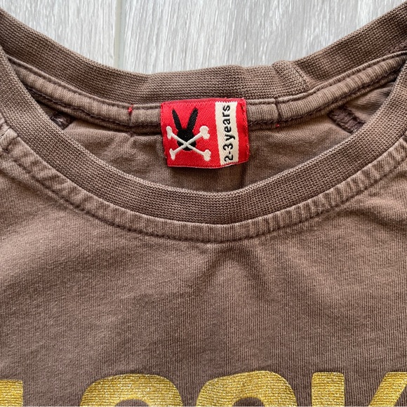 No Added Sugar Lock Up Your Daughters long sleeve shirt, size 2-3Years - Picture 3 of 3